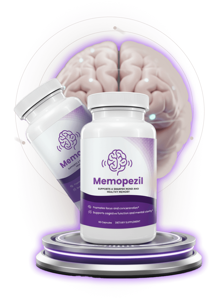 Memopezil supplement bottle — official product